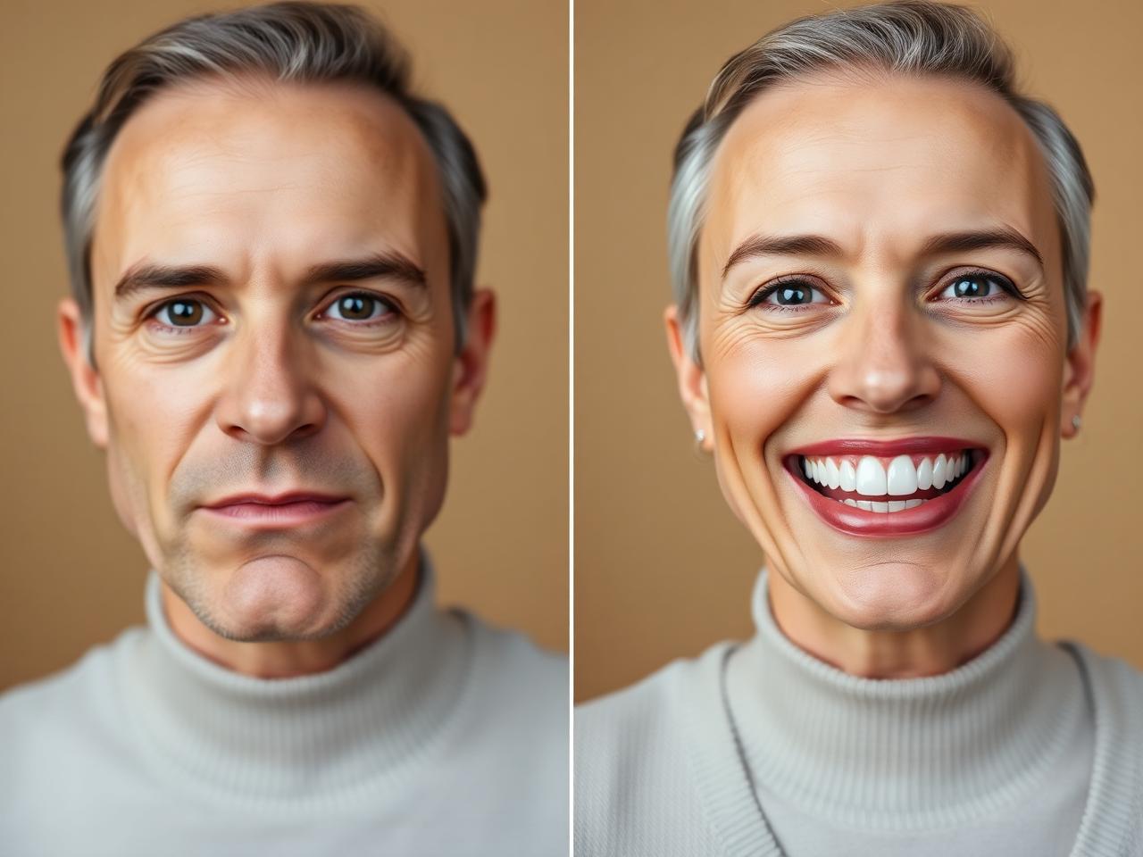 Caso · Lentes de porcelana